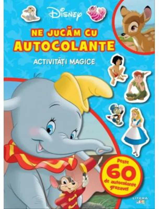 Disney Clasic. Ne jucam cu autocolante. Activitati magice