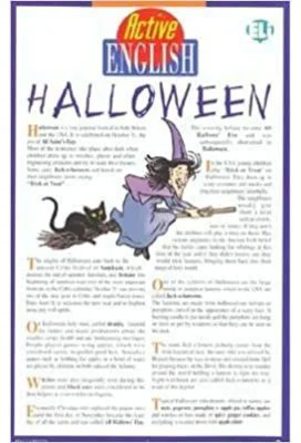 ACTIVE ENGLISH Subject 1 Halloween