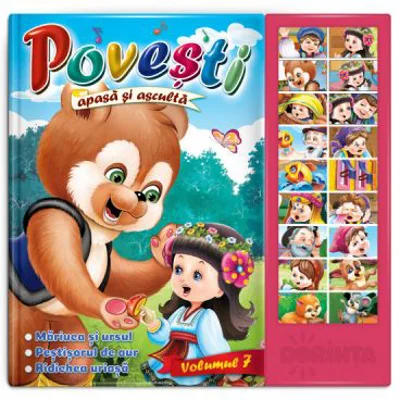 Carte cu sunete. Povesti, volumul 7