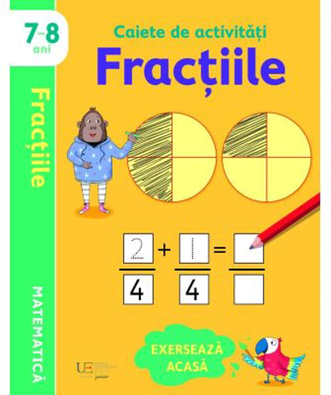 Caiete de activitati. Fractiile 7-8 ani (Usborne)