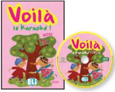 Voilà le karaoké. Rose