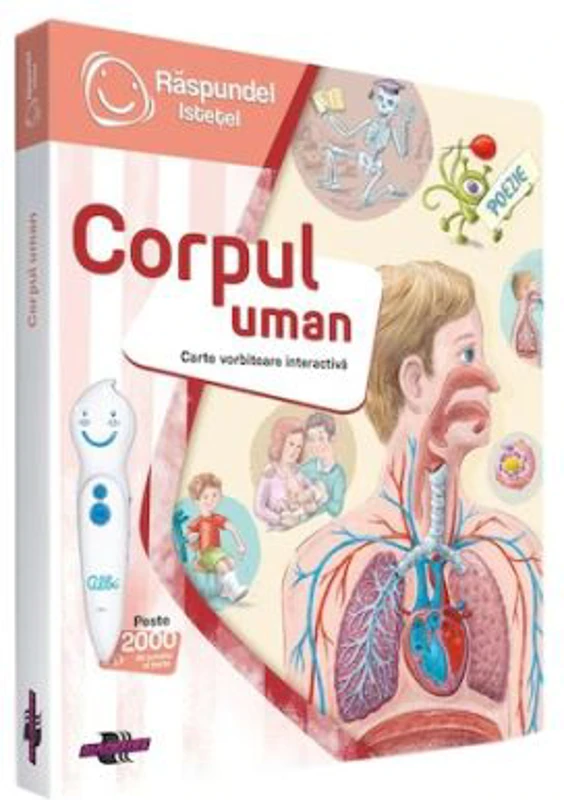 Raspundel Istetel, Carte interactiva Corpul uman