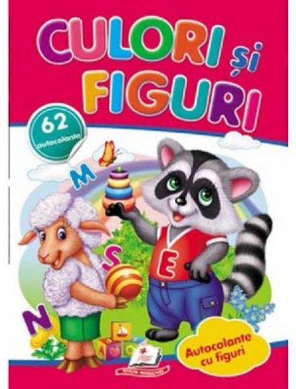 Culori si figuri. 62 autocolante