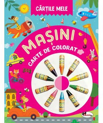 Cartile mele de colorat. Masini