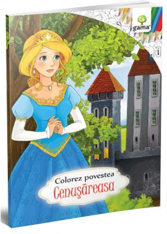 Colorez povestea. Cenusareasa