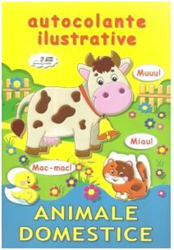 Animale domestice. Autocolante ilustrative