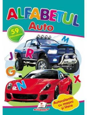 Alfabetul auto. 59 autocolante