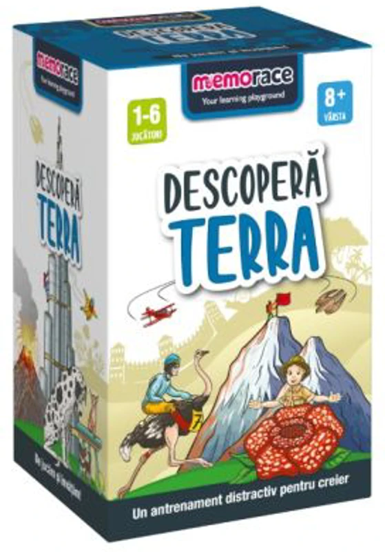 Memorace. Descopera Terra 8+
