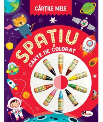 Cartile mele de colorat. Spatiu
