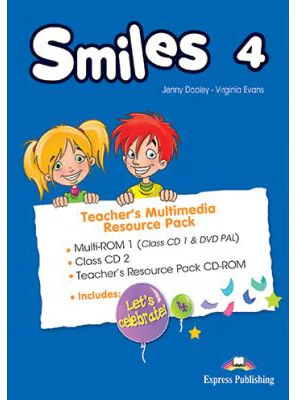 Curs limba engleza Smiles 4 Material aditional pentru profesor Pachet Multimedia - Jenny Dooley, Virginia Evans