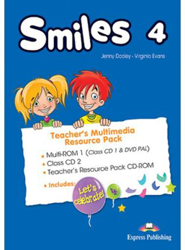 Curs limba engleza Smiles 4 Material aditional pentru profesor Pachet Multimedia - Jenny Dooley, Virginia Evans