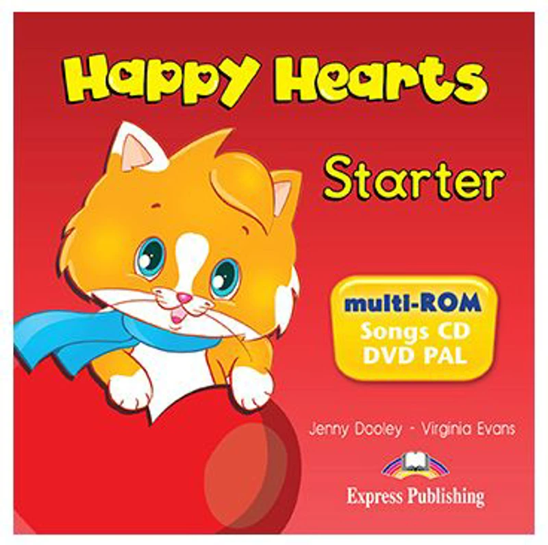 Curs limba engleza Happy Hearts Starter Multi-Rom - Jenny Dooley, Virginia Evans