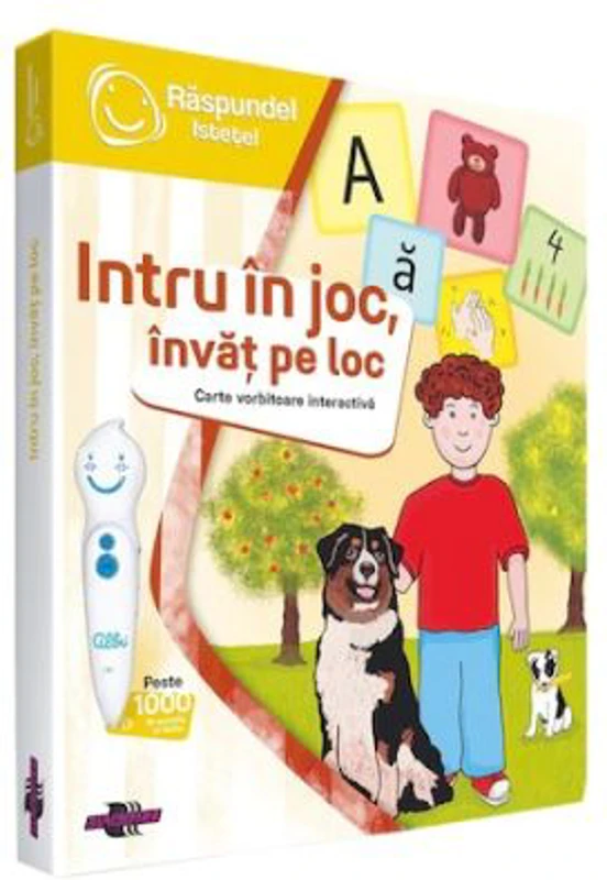 Raspundel Istetel, Carte interactiva Intru in joc, invat pe loc