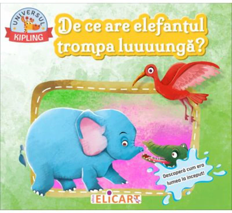 De ce are elefantul trompa luuuunga?