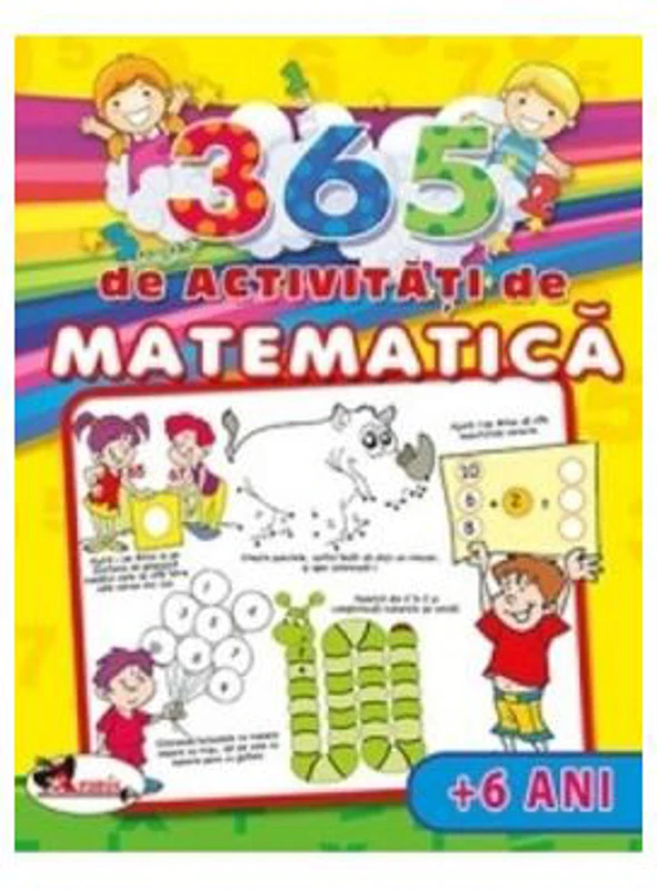 365 de activitati de matematica +6 ani - Lata Seth, Anuj Chawla