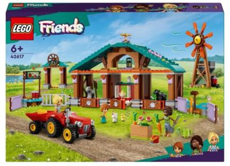 LEGO Friends. Refugiu pentru animale de ferma 42617, 489 piese