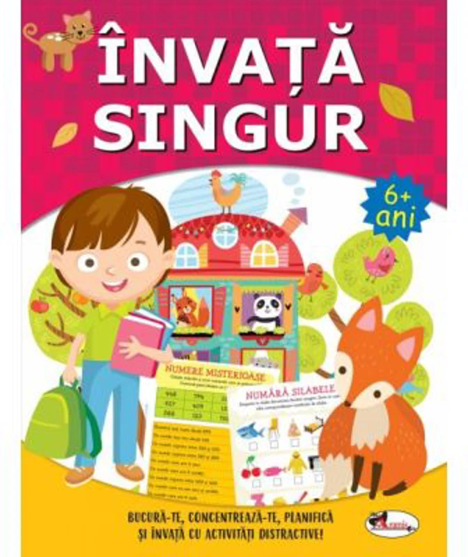 Invata singur. Carte de activitati +6