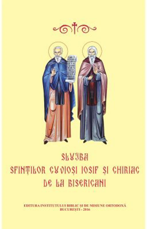 Slujba Sfintilor Cuviosi Iosif si Chiriac de la Bisericani