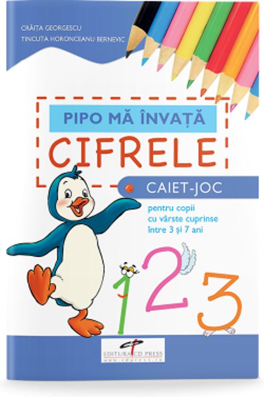 Pipo ma invata cifrele - Craita Georgescu, Tincuta Horonceanu Bernevic