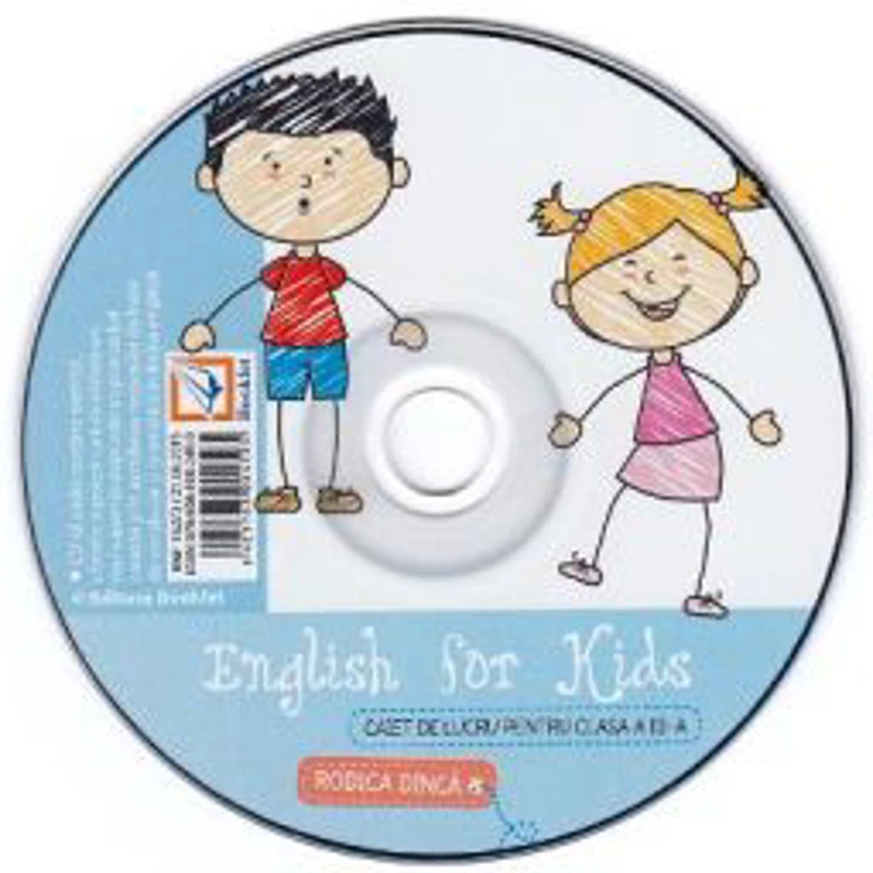 CD audio English for kids clasa a 3-a - Rodica Dinca