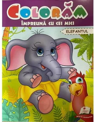 Coloram impreuna cu cei mici. Elefantul