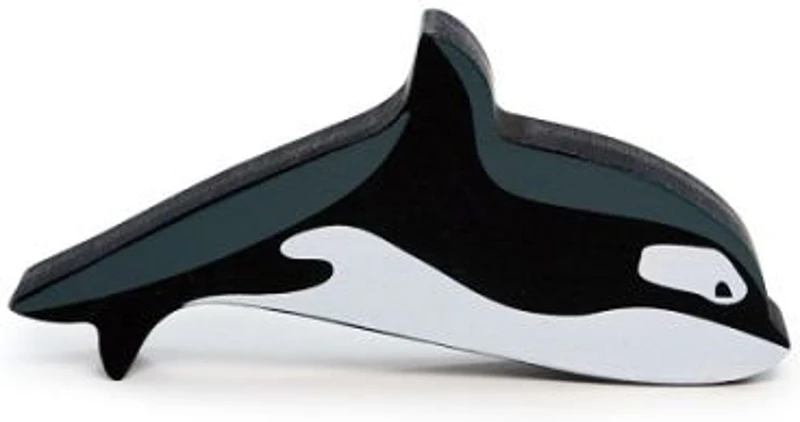 Figurina Orca, din lemn premium