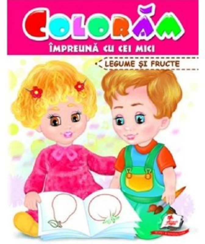 Coloram impreuna cu cei mici. Legume si fructe