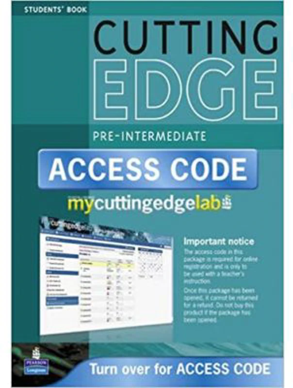 New Cutting Edge Pre-Intermediate Coursebook with CD-Rom and MyLab Access Card Pack - Peter Moor