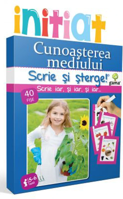 Scrie si Sterge! Initiat 5-6 ani. Cunoasterea mediului