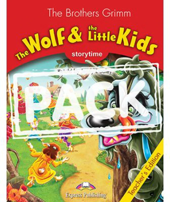 Literatura adaptata pentru copii. The Wolf and the Little Kids Manualul Profesorului cu App - Jenny Dooley