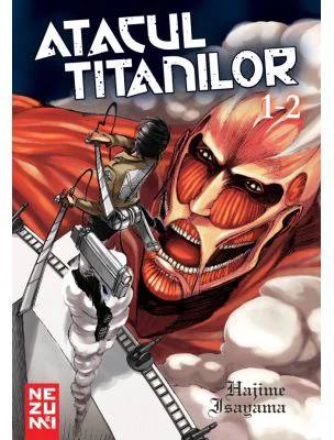 Atacul Titanilor Omnibus 1 (volumele 1+2) - Hajime Isayama