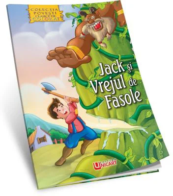 Jack si vrejul de fasole - Carte de colorat + poveste
