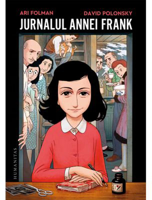 Jurnalul Annei Frank. Adaptare grafica - Ari Folman, David Polonsky