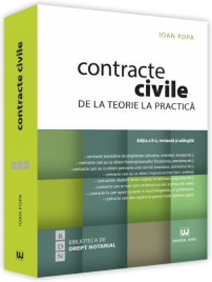 Contracte civile. De la teorie la practica - Ioan Popa