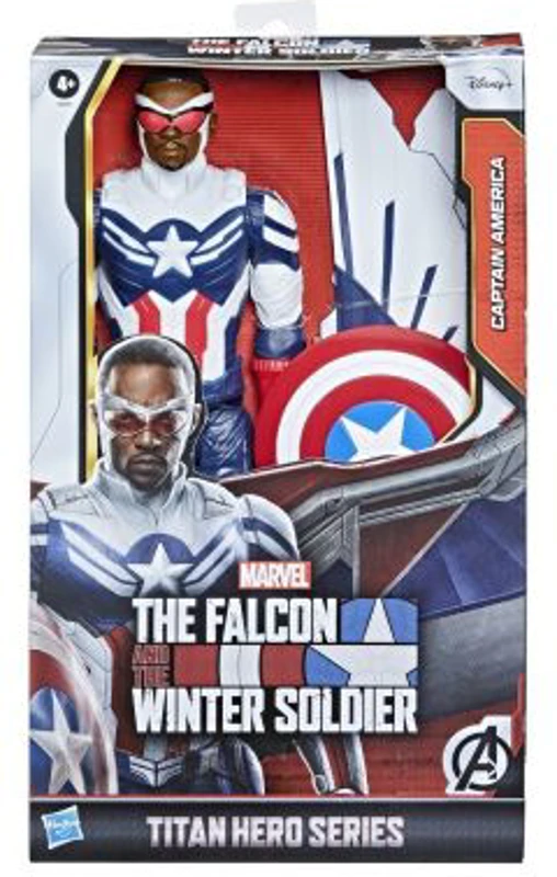 Figurina Titan Hero Captain America Sam Wilson 30 cm, Avengers