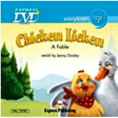 Literatura adaptata pentru copii Chicken Licken DVD - Jenny Dooley