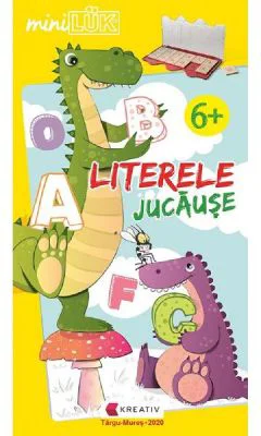 Joc educativ LUK, Literele Jucause, exercitii distractive de limba romana, varsta 6+