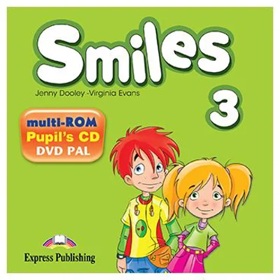 Curs limba engleza Smiles 3 Multi-ROM - Jenny Dooley, Virginia Evans