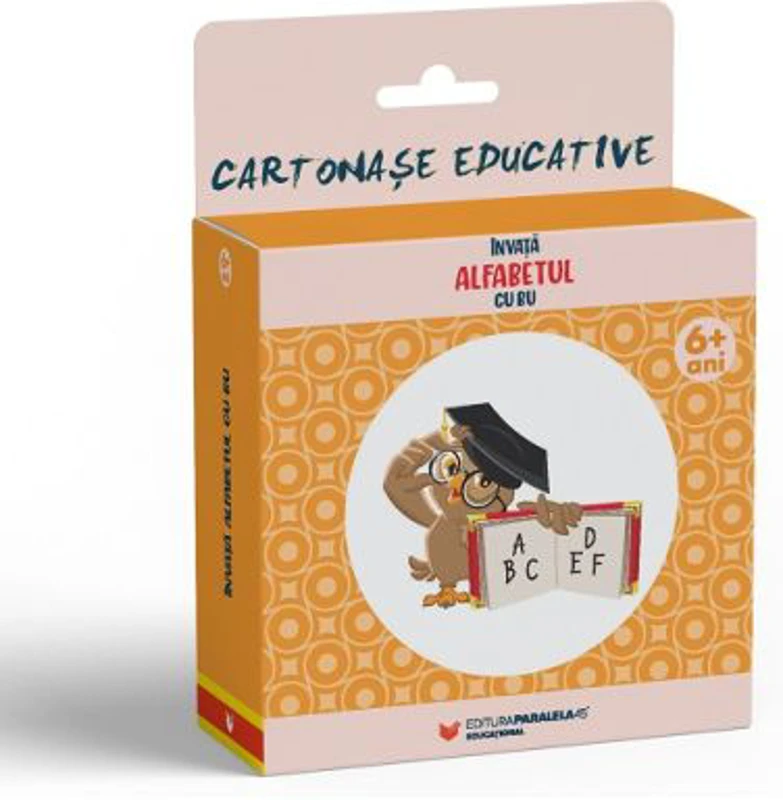 Invata ALFABETUL cu BU (31 de cartonase educative)