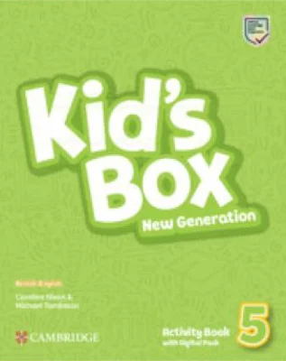 Kid's Box New Generation Level 5 Activity Book with Digital Pack - Caroline Nixon