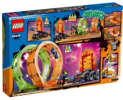 LEGO City. Arena cu bucla dubla 60339, 598 piese