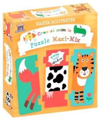 Creeaza animale. Puzzle Maxi-Mix - Nastja Holtfreter