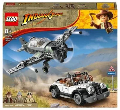 LEGO Indiana Jones. Urmarire cu avionul de vanatoare 77012, 387 piese