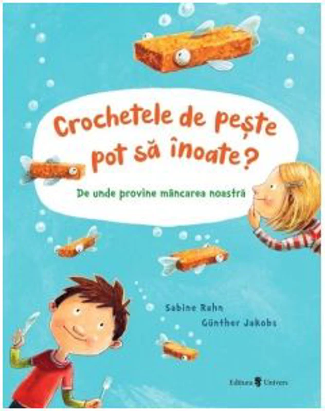 Crochetele de peste pot sa inoate? De unde provine mancarea noastra - Sabine Rahn