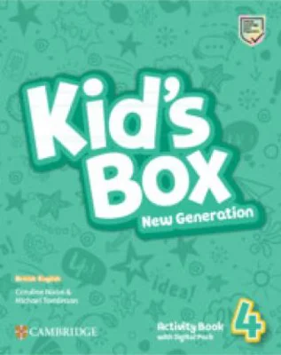 Kid's Box New Generation Level 4 Activity Book with Digital Pack - Caroline Nixon
