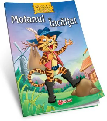 Motanul incaltat. Povesti clasice de colorat