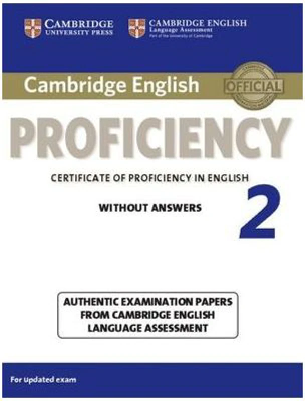 Cambridge English Proficiency 2 Student's Book without Answers