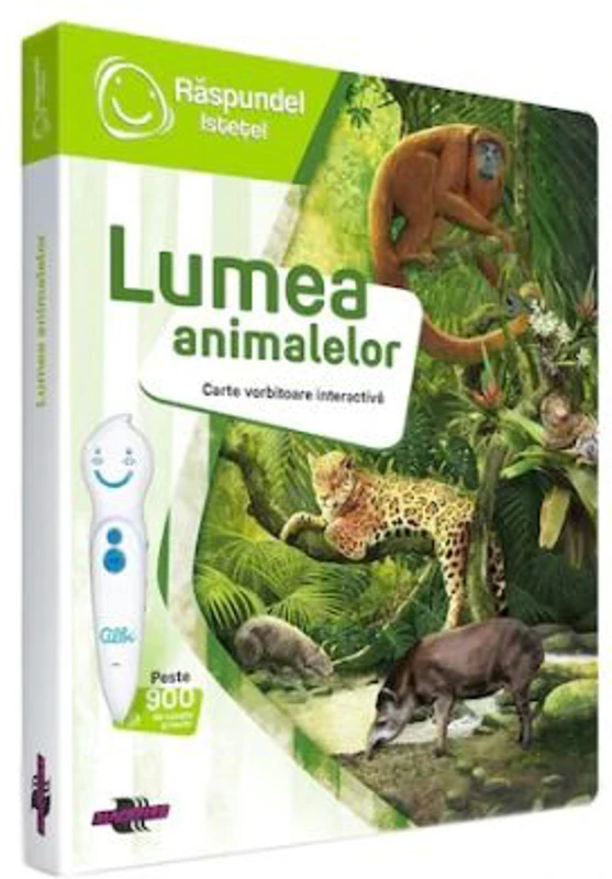 Raspundel Istetel, Carte interactiva Lumea animalelor