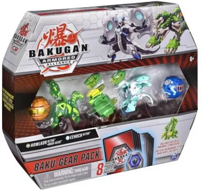 Bakugan S2 Set de lupta Ultra Howlkor si Eenoch cu Baku-gear