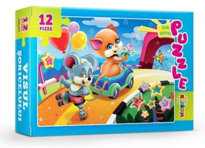 Puzzle. Visul soricelului, 12 piese